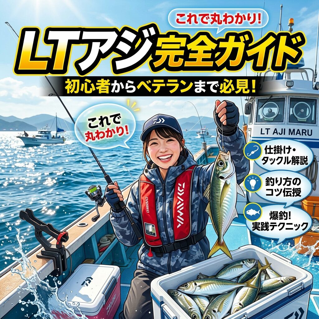 Angler on a boat holding a mackerel with a cooler full of fish and fishing rods